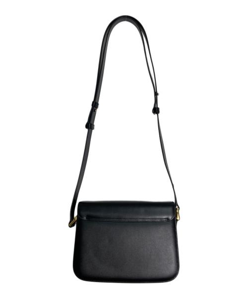 A.P.C.（アーペーセー）A.P.C. (アーペーセー) Graceレザーショルダーバッグ ブラックの古着・服飾アイテム
