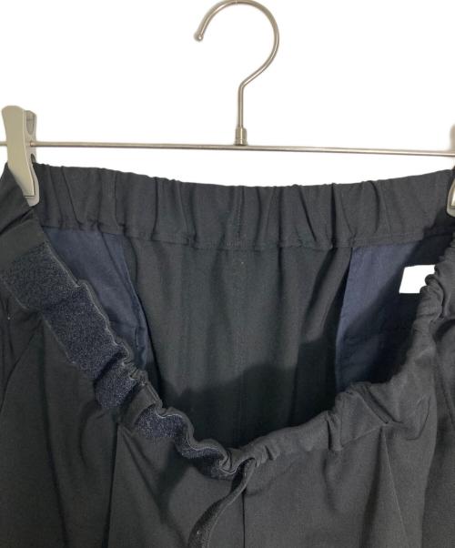 Graphpaper（グラフペーパー）Graphpaper (グラフペーパー) Selvage Wool Wide Tuck Cook Pants ブラック サイズ:Freeの古着・服飾アイテム