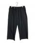 Graphpaper（グラフペーパー）の古着「Selvage Wool Wide Tuck Cook Pants」｜ブラック