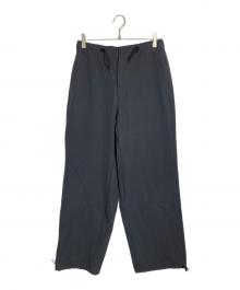 ATON（エイトン）の古着「BACK SATIN UTILITY PANTS」｜グレー