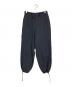 中古・古着 ATON (エイトン) BACK SATIN UTILITY PANTS グレー サイズ:2：18000円