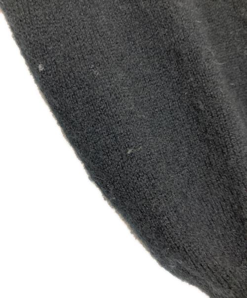 Maison Margiela（メゾンマルジェラ）Maison Margiela (メゾンマルジェラ) エルボーパッチウールカーディガン ブラック サイズ:Sの古着・服飾アイテム