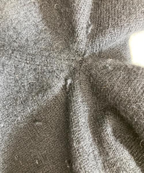Maison Margiela（メゾンマルジェラ）Maison Margiela (メゾンマルジェラ) エルボーパッチウールカーディガン ブラック サイズ:Sの古着・服飾アイテム