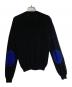 Maison Margiela (メゾンマルジェラ) エルボーパッチウールカーディガン ブラック サイズ:S：18000円
