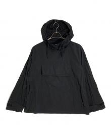 ATON（エイトン）の古着「オーガニックコットンウェザーアノラック」｜ブラック