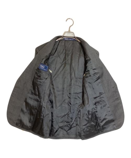 POLO RALPH LAUREN（ポロ・ラルフローレン）POLO RALPH LAUREN (ポロ・ラルフローレン) ウールセットアップスーツ グレー サイズ:36Sの古着・服飾アイテム