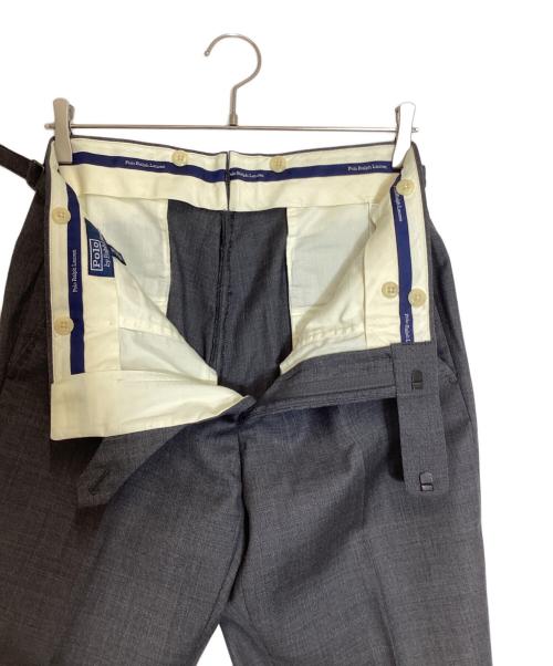 POLO RALPH LAUREN（ポロ・ラルフローレン）POLO RALPH LAUREN (ポロ・ラルフローレン) ウールセットアップスーツ グレー サイズ:36Sの古着・服飾アイテム