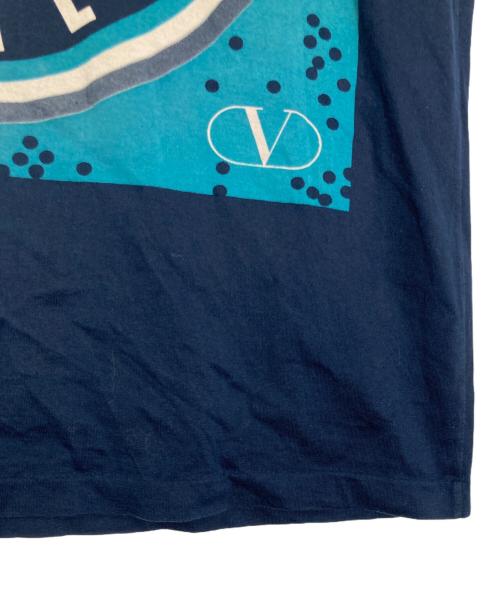 VALENTINO STUDIO（ヴァレンティノ スタジオ）VALENTINO STUDIO (ヴァレンティノ スタジオ) MARINERS (マリナーズ) 球団ロゴプリントTシャツ ネイビー サイズ:XSの古着・服飾アイテム