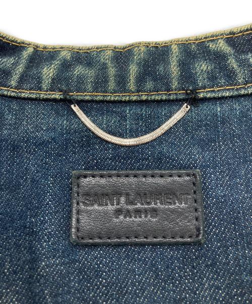 Saint Laurent Paris（サンローランパリ）Saint Laurent Paris (サンローランパリ) デニムジャケット ネイビー サイズ:Ｓの古着・服飾アイテム