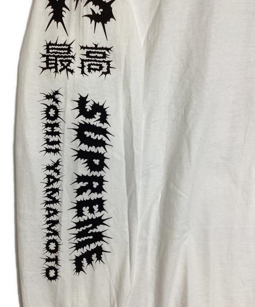 SUPREME（シュプリーム）SUPREME (シュプリーム) Y'S BY YOHJI YAMAMOTO L/S TEE ホワイト×ブラック サイズ:XLの古着・服飾アイテム