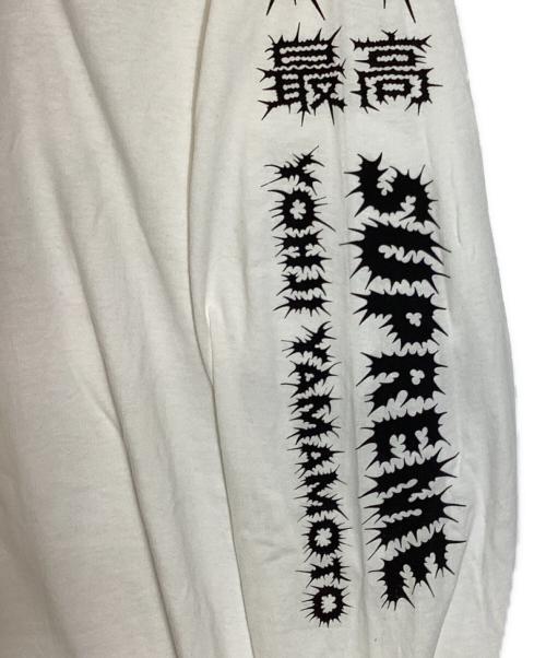 SUPREME（シュプリーム）SUPREME (シュプリーム) Y'S BY YOHJI YAMAMOTO L/S TEE ホワイト×ブラック サイズ:XLの古着・服飾アイテム