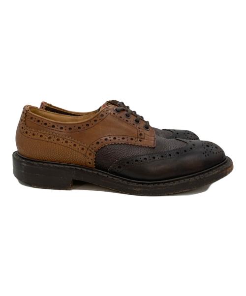 Tricker's（トリッカーズ）Tricker's (トリッカーズ) Engineered Garments (エンジニアド ガーメンツ) BOURTON ブラウン サイズ:uk7の古着・服飾アイテム