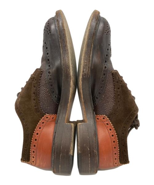 Tricker's（トリッカーズ）Tricker's (トリッカーズ) Engineered Garments (エンジニアド ガーメンツ) BOURTON ブラウン サイズ:uk7の古着・服飾アイテム
