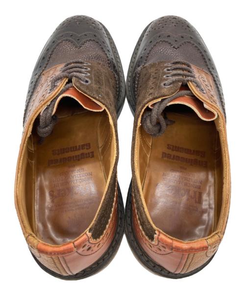 Tricker's（トリッカーズ）Tricker's (トリッカーズ) Engineered Garments (エンジニアド ガーメンツ) BOURTON ブラウン サイズ:uk7の古着・服飾アイテム