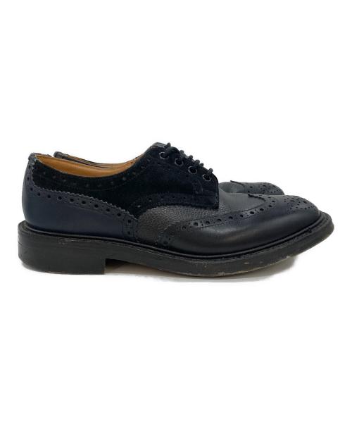 Tricker's（トリッカーズ）Tricker's (トリッカーズ) Engineered Garments (エンジニアド ガーメンツ) BOUTON ブラック サイズ:UK7の古着・服飾アイテム