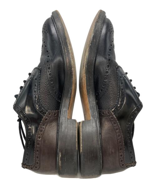 Tricker's（トリッカーズ）Tricker's (トリッカーズ) Engineered Garments (エンジニアド ガーメンツ) BOUTON ブラック サイズ:UK7の古着・服飾アイテム