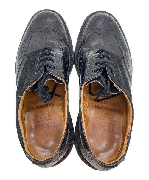 Tricker's（トリッカーズ）Tricker's (トリッカーズ) Engineered Garments (エンジニアド ガーメンツ) BOUTON ブラック サイズ:UK7の古着・服飾アイテム