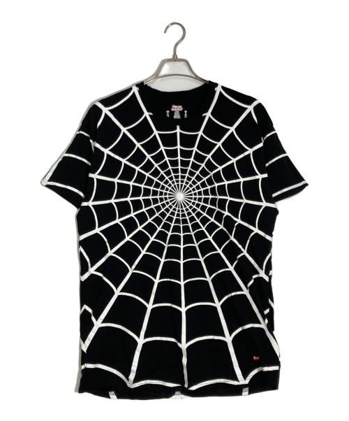 Hanes（ヘインズ）Hanes (ヘインズ) Supreme (シュプリーム) プリントTシャツ ブラック×ホワイト サイズ:Lの古着・服飾アイテム