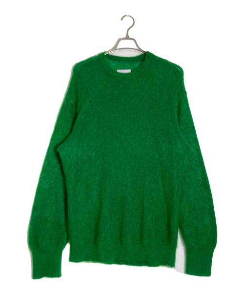ssstein（シュタイン）ssstein (シュタイン) モヘア混シャギーニット グリーン サイズ:Lの古着・服飾アイテム