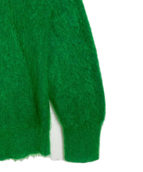 ssstein（シュタイン）ssstein (シュタイン) モヘア混シャギーニット グリーン サイズ:Lの古着・服飾アイテム