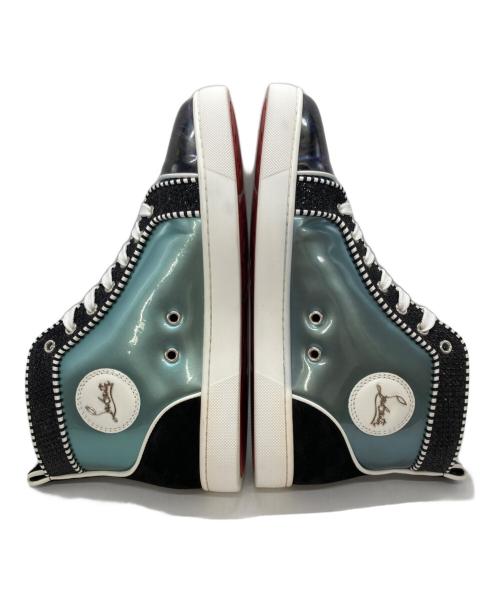 Christian Louboutin（クリスチャン・ルブタン）Christian Louboutin (クリスチャン・ルブタン) LOUIS ORLATO FLAT ブルー サイズ:40 1/2の古着・服飾アイテム