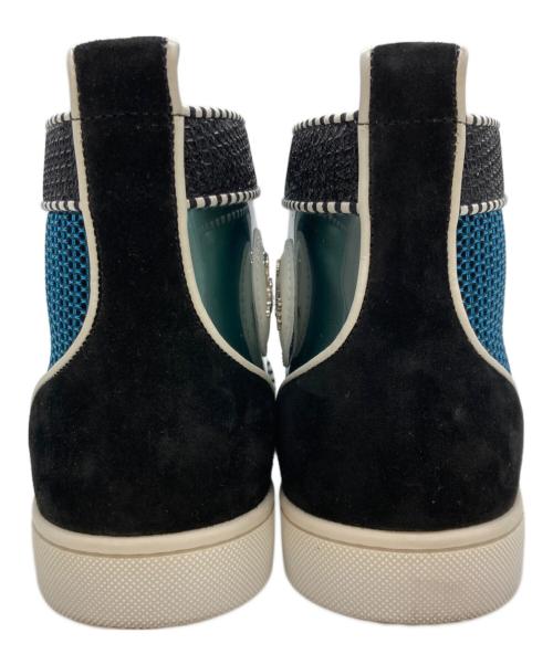 Christian Louboutin（クリスチャン・ルブタン）Christian Louboutin (クリスチャン・ルブタン) LOUIS ORLATO FLAT ブルー サイズ:40 1/2の古着・服飾アイテム