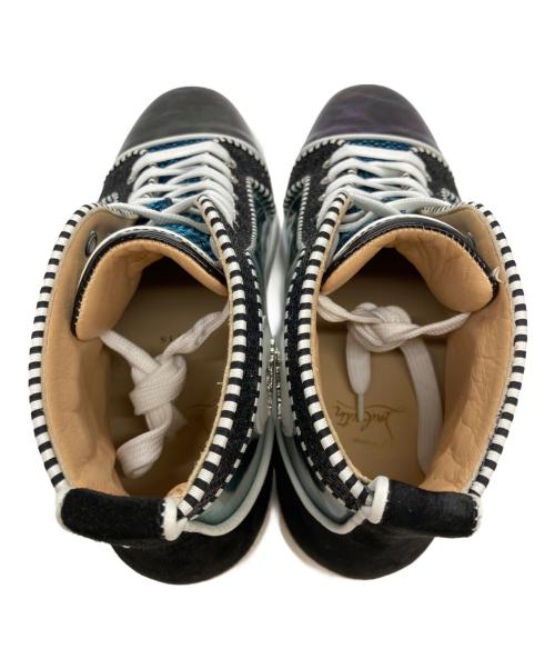 Christian Louboutin（クリスチャン・ルブタン）Christian Louboutin (クリスチャン・ルブタン) LOUIS ORLATO FLAT ブルー サイズ:40 1/2の古着・服飾アイテム