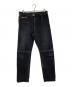 sacai（サカイ）の古着「SLIM JEANS WITH BELT」｜ブラック