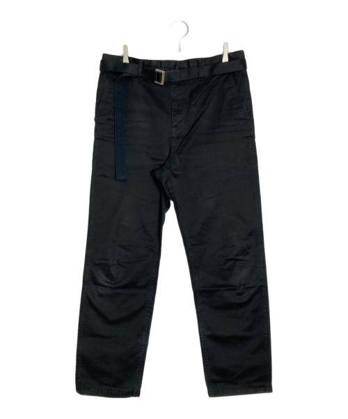 sacai（サカイ）sacai (サカイ) Cotton Chino Pants ブラック サイズ:3の古着・服飾アイテム