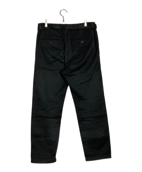 sacai（サカイ）sacai (サカイ) Cotton Chino Pants ブラック サイズ:3の古着・服飾アイテム
