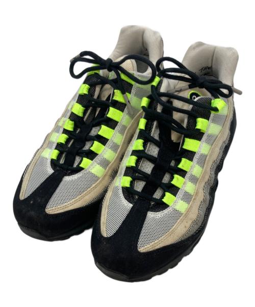 NIKE（ナイキ）NIKE (ナイキ) Denham (デンハム) AIR MAX 95 ローカットスニーカー /DD9519-001 ブラック×グリーン サイズ:26㎝の古着・服飾アイテム