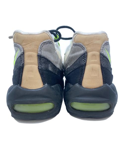 NIKE（ナイキ）NIKE (ナイキ) Denham (デンハム) AIR MAX 95 ローカットスニーカー /DD9519-001 ブラック×グリーン サイズ:26㎝の古着・服飾アイテム