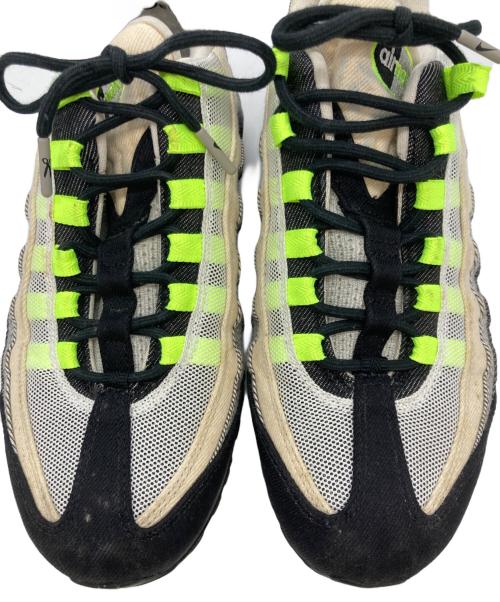 NIKE（ナイキ）NIKE (ナイキ) Denham (デンハム) AIR MAX 95 ローカットスニーカー /DD9519-001 ブラック×グリーン サイズ:26㎝の古着・服飾アイテム