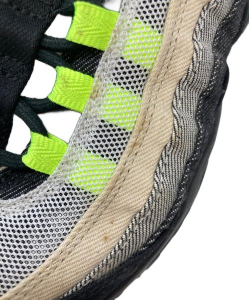 NIKE（ナイキ）NIKE (ナイキ) Denham (デンハム) AIR MAX 95 ローカットスニーカー /DD9519-001 ブラック×グリーン サイズ:26㎝の古着・服飾アイテム