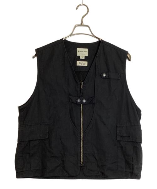 Snow peak（スノーピーク）Snow peak (スノーピーク) JOURNAL STANDARD (ジャーナルスタンダード) 別注焚火ベスト ブラック サイズ:Mの古着・服飾アイテム