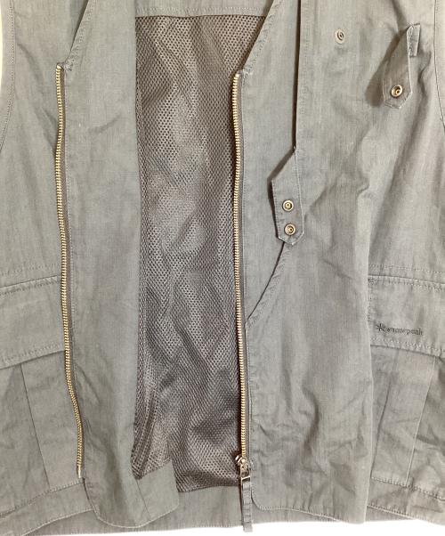 Snow peak（スノーピーク）Snow peak (スノーピーク) JOURNAL STANDARD (ジャーナルスタンダード) 別注焚火ベスト ブラック サイズ:Mの古着・服飾アイテム