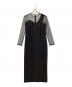Ameri（アメリ）の古着「UND RENEE CUTWORK DRESS / カットワークドレス」｜ブラック