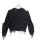 Maison MIHARA YASUHIRO (メゾン ミハラ ヤスヒロ) BLEACHED KNIT PULLOVER グレー サイズ:free：15000円