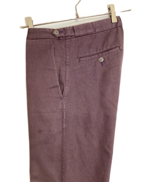 COMME des GARCONS HOMME PLUS（コムデギャルソンオムプリュス）COMME des GARCONS HOMME PLUS (コムデギャルソンオムプリュス) 90sデニムスラックス パープル サイズ:Mの古着・服飾アイテム
