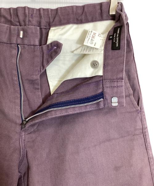 COMME des GARCONS HOMME PLUS（コムデギャルソンオムプリュス）COMME des GARCONS HOMME PLUS (コムデギャルソンオムプリュス) 90sデニムスラックス パープル サイズ:Mの古着・服飾アイテム