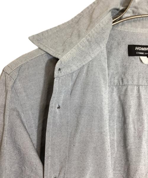 COMME des GARCONS HOMME DEUX（コムデギャルソン オム ドゥ）COMME des GARCONS HOMME DEUX (コムデギャルソン オム ドゥ) 長袖シャツ グレー サイズ:Sの古着・服飾アイテム