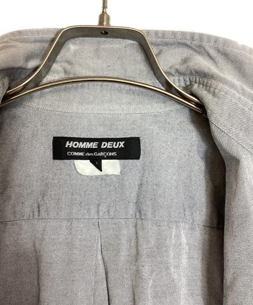COMME des GARCONS HOMME DEUX（コムデギャルソン オム ドゥ）COMME des GARCONS HOMME DEUX (コムデギャルソン オム ドゥ) 長袖シャツ グレー サイズ:Sの古着・服飾アイテム