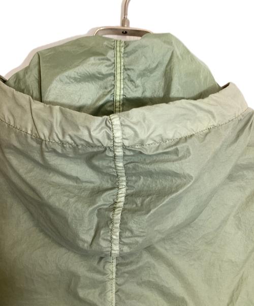 STONE ISLAND（ストーンアイランド）STONE ISLAND (ストーンアイランド) Lamy Velour Hooded Parka グリーン サイズ:Lの古着・服飾アイテム