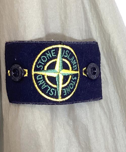STONE ISLAND（ストーンアイランド）STONE ISLAND (ストーンアイランド) Lamy Velour Hooded Parka グリーン サイズ:Lの古着・服飾アイテム