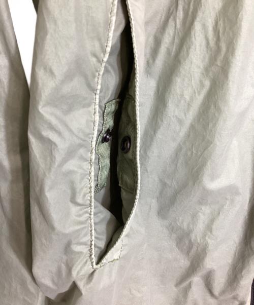 STONE ISLAND（ストーンアイランド）STONE ISLAND (ストーンアイランド) Lamy Velour Hooded Parka グリーン サイズ:Lの古着・服飾アイテム