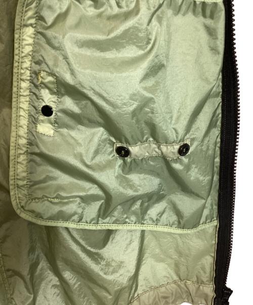 STONE ISLAND（ストーンアイランド）STONE ISLAND (ストーンアイランド) Lamy Velour Hooded Parka グリーン サイズ:Lの古着・服飾アイテム