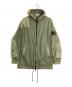 STONE ISLAND（ストーンアイランド）の古着「Lamy Velour Hooded Parka」｜グリーン