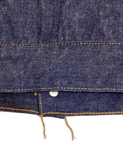 LE（エルイー）LE (エルイー) DENIM BLOUSON インディゴ サイズ:2の古着・服飾アイテム