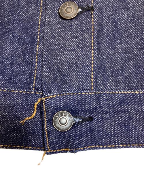 LE（エルイー）LE (エルイー) DENIM BLOUSON インディゴ サイズ:2の古着・服飾アイテム