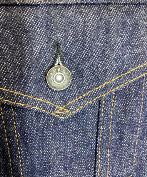 LE（エルイー）LE (エルイー) DENIM BLOUSON インディゴ サイズ:2の古着・服飾アイテム